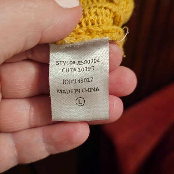 Ces Femme Cardigan / Sunflower Yellow / Sz XL - Picture 7 of 8